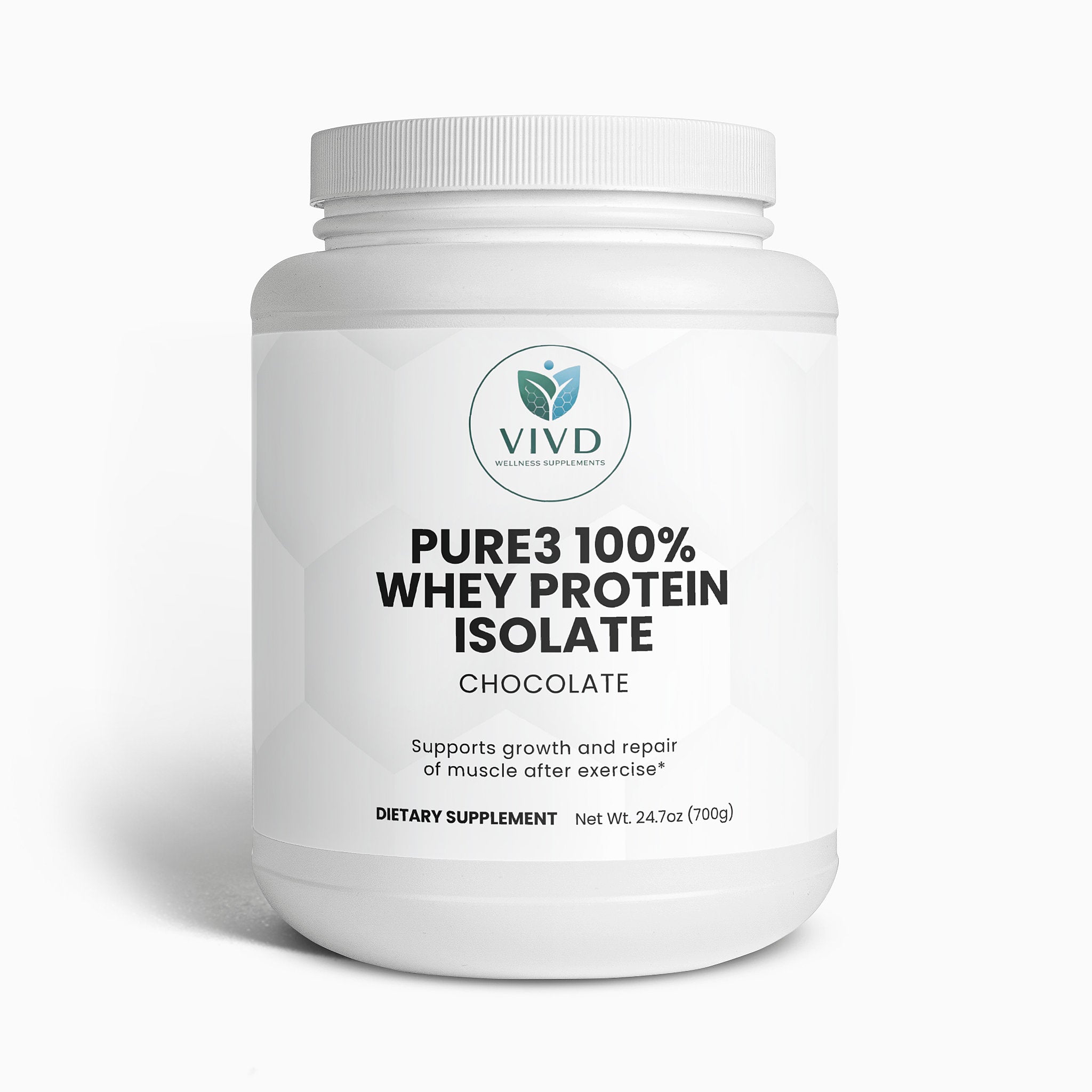 Pure3 100% Whey Protein Isolate (Chocolate)