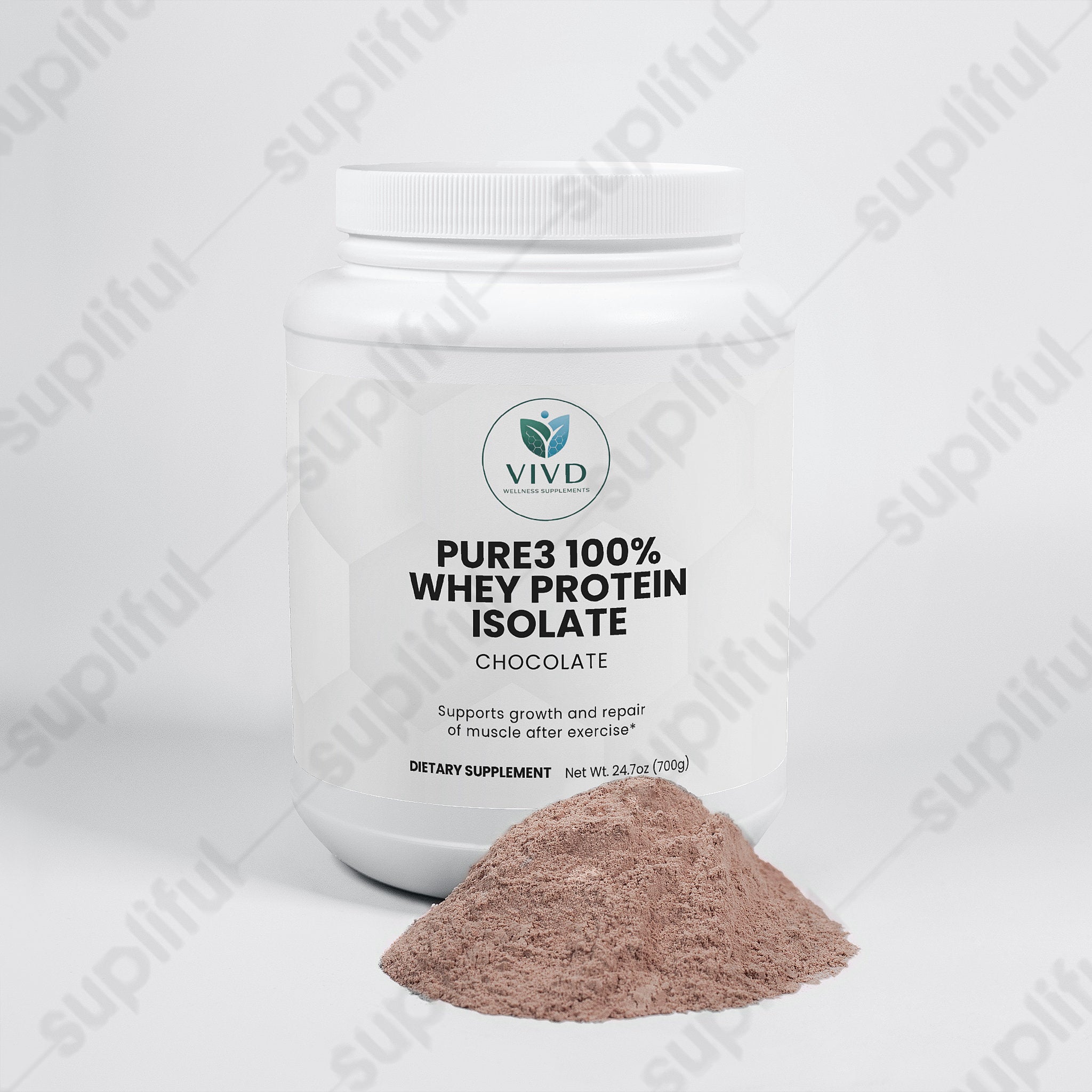 Pure3 100% Whey Protein Isolate (Chocolate)