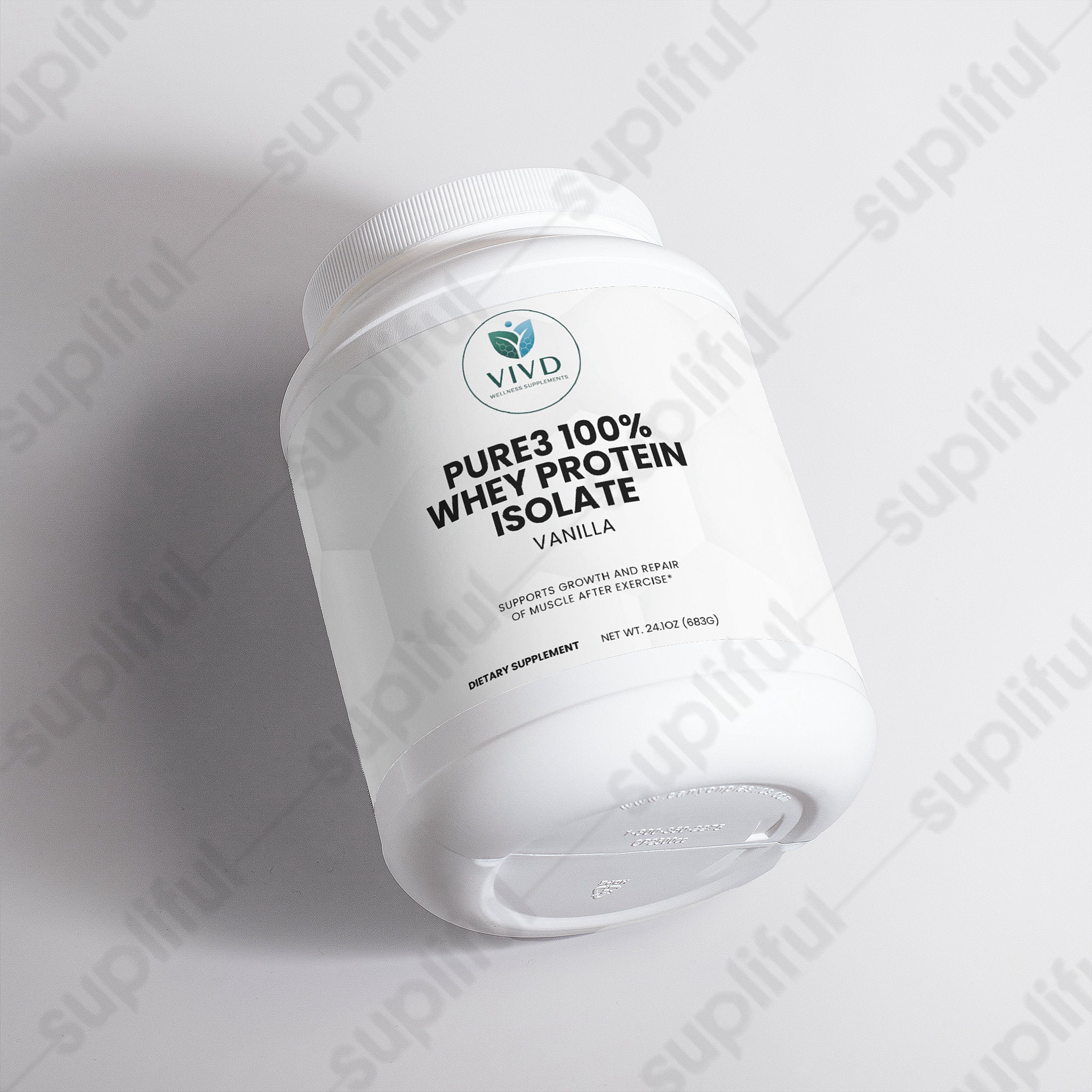 Pure3 100% Whey Protein Isolate (Vanilla)