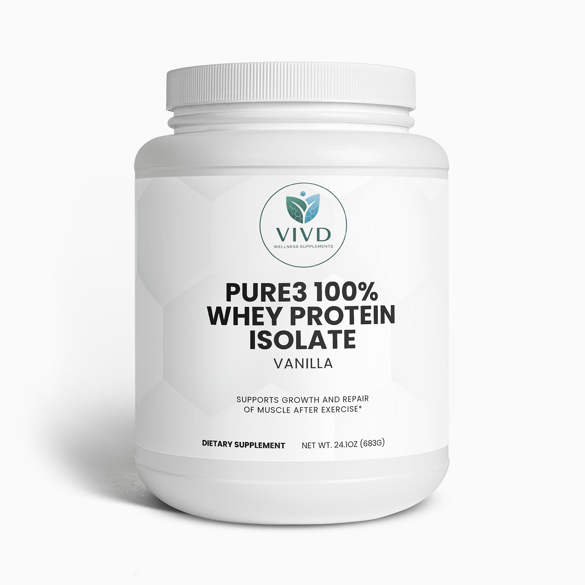 Pure3 100% Whey Protein Isolate (Vanilla)