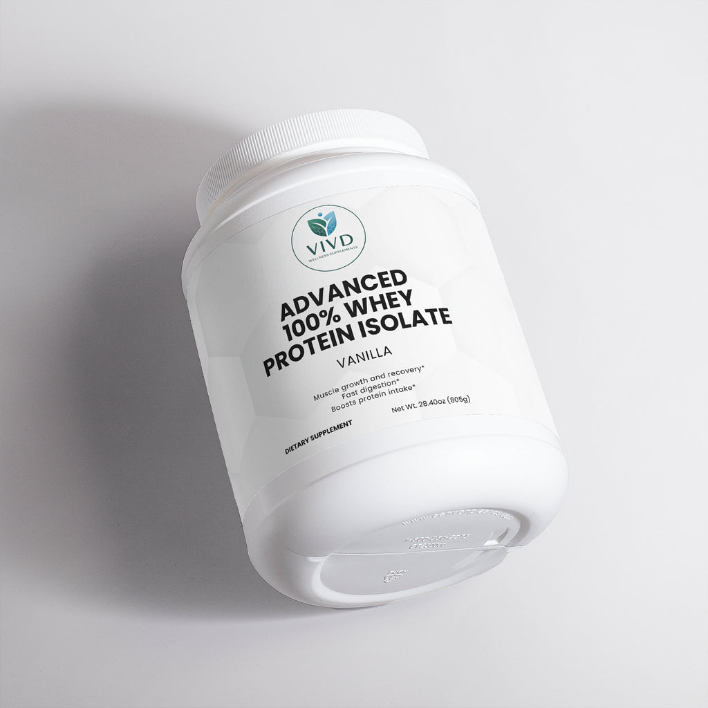 Advanced 100% Whey Protein Isolate (Vanilla)